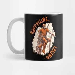 Rappelling legend | Mountain Climbing Mug